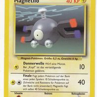Pokemon Karte 53/102 deutsch Non Holo Magnetilo Donnerwelle Finale 1999