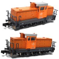 DHG 700 C, IGB, Diesellok, orange, DL6 Neukölln, Messingzahnräder, Arnold 0341-1 Ep4