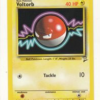 Pokemon Karte 98/130 englisch Non Holo Voltorb Tackle 1999-2000