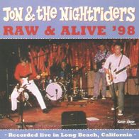 Jon & the Nightriders CD Raw & Alive (1998) Punk