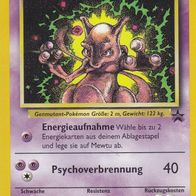 Pokemon Karte Promo 14 deutsch Non Holo Mewtu Psychoverbrennung Energieaufnahme 2000