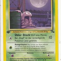 Pokemon Karte 48/62 deutsch Non Holo Sleima Übler Dreck Komprimator Edition 1