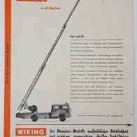 Wiking Bild-Preisliste Prospekt 1973