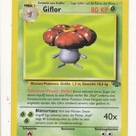 Pokemon Karte 31/64 deutsch Non Holo Giflor Heiler Blättertanz 1999-2000
