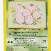 Pokemon Karte 52/64 deutsch Non Holo Owei Hypnose Egelsamen 1999-2000