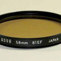 Hama Hoya Filter KR 6 / 81EF M58