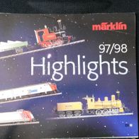 Märklin Hightlights 97/98