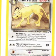 Pokemon Karte 42/82 Dark Persian englisch Non Holo Poison Claws 1995-2000
