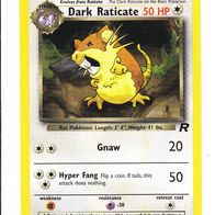 Pokemon Karte 51/82 Dark Raticate englisch Non Holo Hyper Fang Gnaw 1999-2000