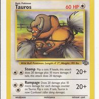 Pokemon Karte 47/64 Tauros englisch Non Holo Scomp Rampage 1999