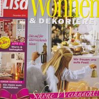 Lisa Heft Nr. 12 von 2010 Wohnen und Dekorieren.
