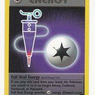 Pokemon Karte 81/82 Energy englisch Non Holo Full Heal Energy 1999-2000