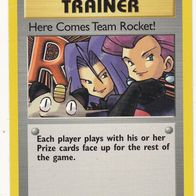 Pokemon Karte 71/82 Trainer englisch Non Holo Here Comes Team Rocket! 1999-2000