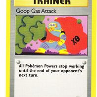 Pokemon Karte 78/82 Trainer englisch Non Holo Goop Gas Attack 1999-2000