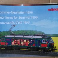 Märklin Sommer Neuheiten 1996