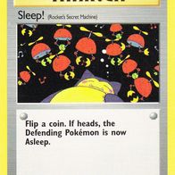 Pokemon Karte 79/82 Trainer englisch Non Holo Sleep! 1999-2000