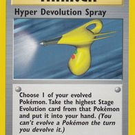 Pokemon Karte 73/75 Trainer englisch Non Holo Hyper Devolution Spray 1995-2001