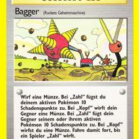 Pokemon Karte 75/82 deutsch Bagger Edition 1 Non Holo 1999-2000
