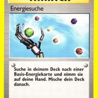 Pokemon Karte 59/62 deutsch Energiesuche Edition 1 Non Holo 1999-2000