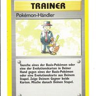 Pokemon Karte 77/102 Pokémon-Händler Trainer deutsch Non Holo 1999