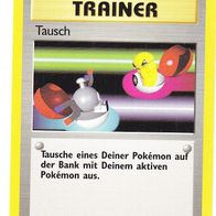 Pokemon Karte 95/102 Tausch Trainer deutsch Non Holo 1999