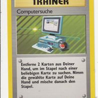Pokemon Karte 71/102 Computersuche Trainer deutsch Non Holo 1999