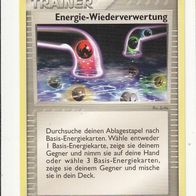 Pokemon Karte 73/108 Energie-Wiederverwertung Trainer deutsch Non Holo 2007