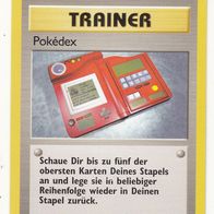 Pokemon Karte 87/102 Pokédex Trainer deutsch Non Holo 1999