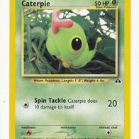 Pokemon Karte 53/75 Caterpie englisch Spin Tackle Non Holo 1995-2001
