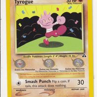 Pokemon Karte 66/75 Tyrogue englisch Smash Punch Non Holo 1995-2001