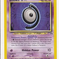 Pokemon Karte 47/75 Unown englisch Hidden Power Non Holo 1995-2001