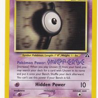 Pokemon Karte 68/75 Unown englisch Hidden Power Non Holo 1995-2001