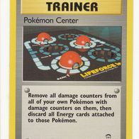 Pokemon Karte 85/102 Trainer Pokémon Center deutsch Non Holo 1999