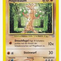 Pokemon Karte 77/111 Mogelbaum deutsch Dreschflegel Steinwurf Non Holo 1995-2001