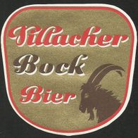 Bieretikett Villacher Bock Vereinigte Kärntner Brauereien Villach Kärnten Österreich