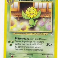 Pokemon Karte 50/111 Sonnflora deutsch Blättertanz Non Holo 1995-2001
