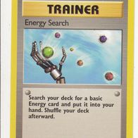 Pokemon Karte 59/62 Energysearch Trainer englisch Non Holo 1999