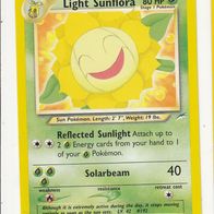 Pokemon Karte 72/105 Light Sunflora english Reflected Sunlight Non Holo 1995-2000