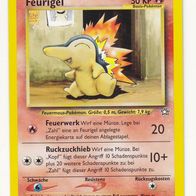 Pokemon Karte 57/111 Feurigel Feuerwerk Ruckzuckhieb deutsch Non Holo 1995-2001