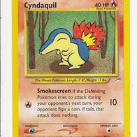 Pokemon Karte 61/105 Cyndaquil Smokescreen englisch Non Holo 1995-2001
