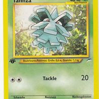 Pokemon Karte 77/105 Tannza Edition 1 Tackle deutsch Non Holo 1995-2000
