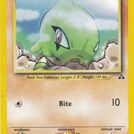 Pokemon Karte 57/75 Larvitar englisch Bite Non Holo 1995-2001