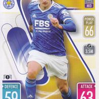 Leicester City Topps Trading Card Europa League 2021 Marc Albrighton Nr.93