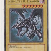 Yu-Gi-Oh! SDJ-001 Red-Eyes B. Dragon Trading Card