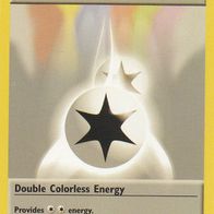 Pokémon Pokemon 96/102 Double Colorless Energy Non Holo 1999