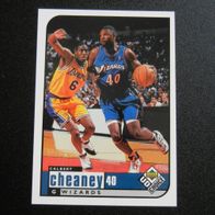 1998-99 UD Choice #154 Calbert Cheaney - Wizards