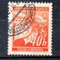 Böhmen u. Mähren Nr. 38 - 1 gestempelt (987)