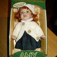 Puppe Sammlerpuppe Künstlerpuppe Irish girl Amy 23 cm NEU