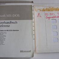 MS-DOS 5.0 Disketten und Manual orginal