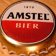 Amstel mit dap Randzeichen für UK 2014 Bier Brauerei Kronkorken Kronenkorken